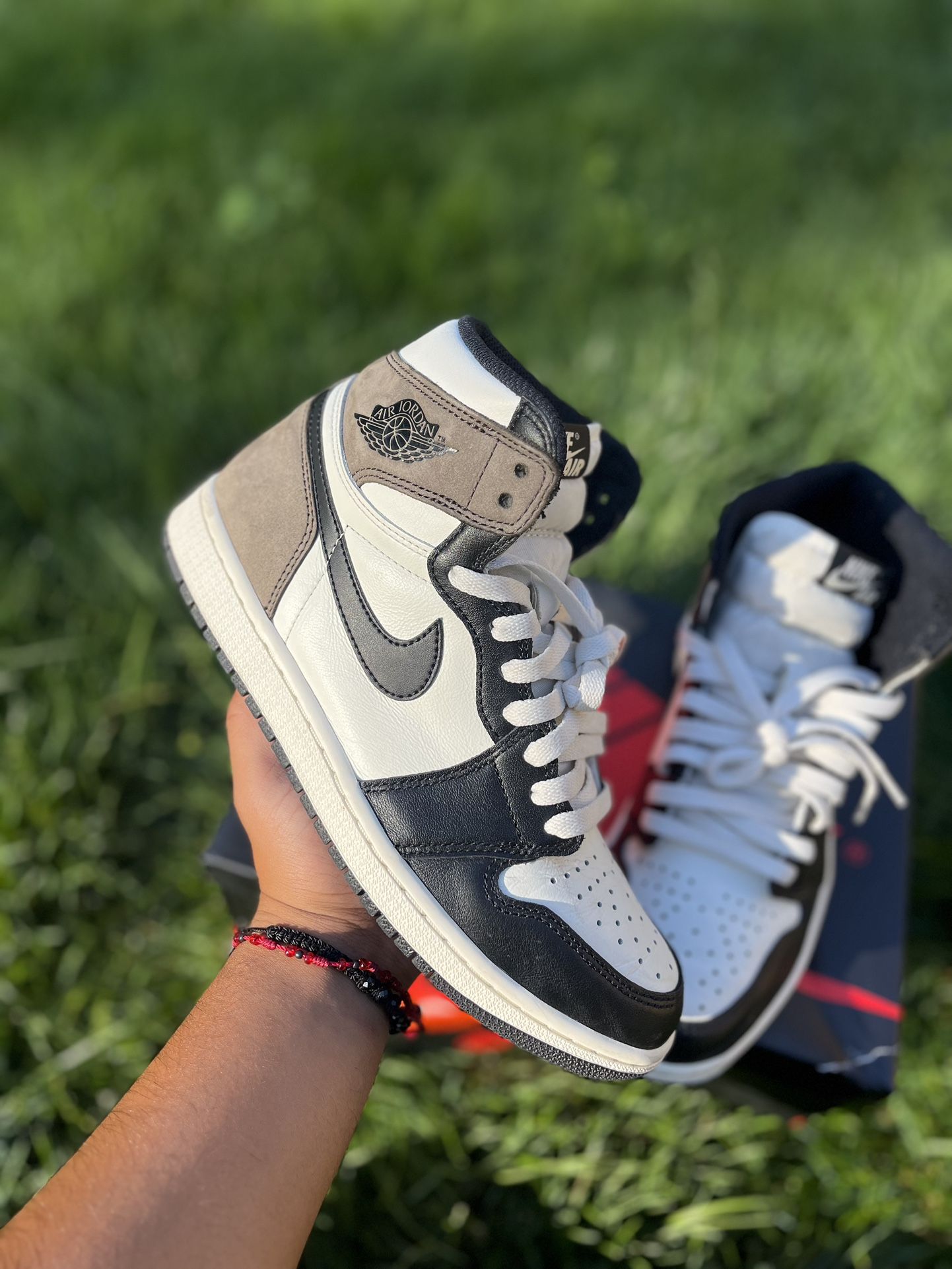 Jordan Mocha 1s Size 8M