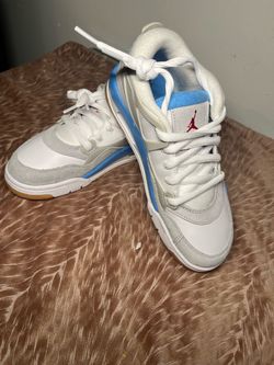 Nike Air Jordan Sneakers White Blue 5Y