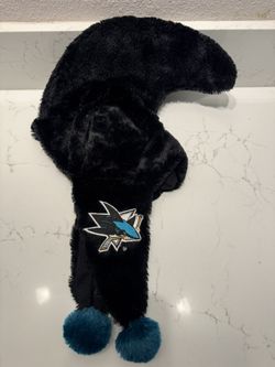 San Jose Sharks NHL Shark Fin Beanie Cap
