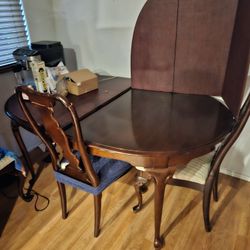 Dining Table & L SHAPED COUCH