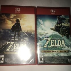 Zelda Breath Of The Wild & Zelda Tears Of The Kingdom 