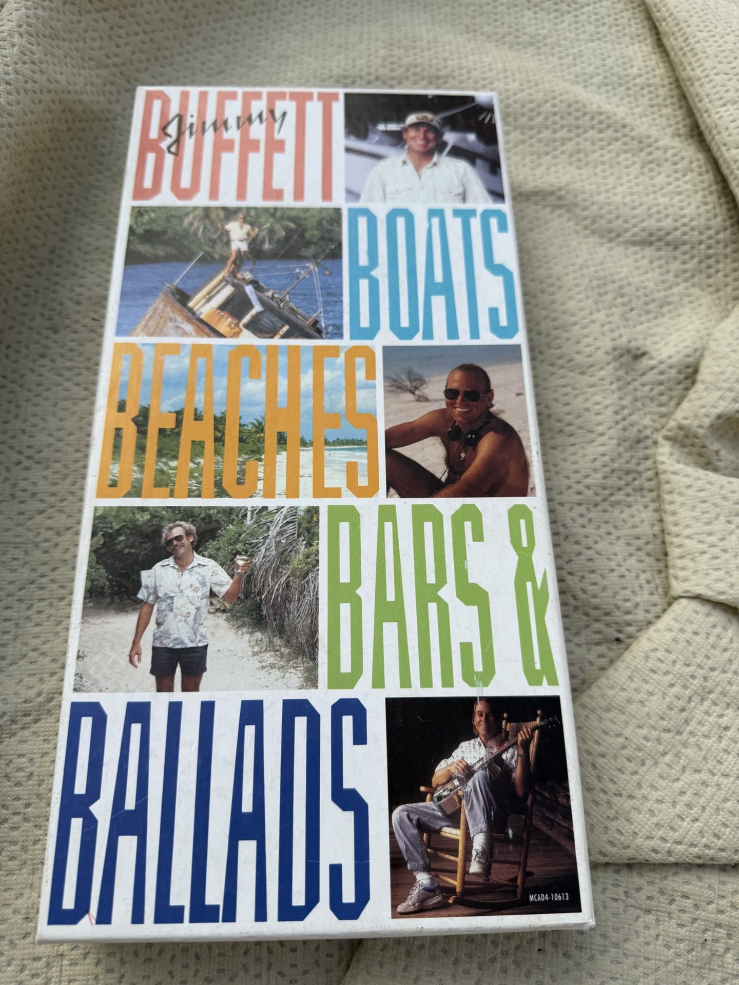 1992 (4) CD Box set -Jimmy Buffett - Boats, Beaches, Bars & Ballets
