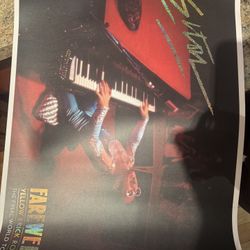 Elton John VIP Lithograph / Poster Farewell Yellow Brick Road Final Tour 18"x24"