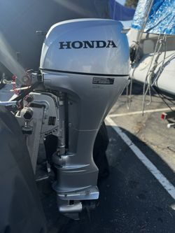 Honda 9.9 HP Power Thrust outboard motor