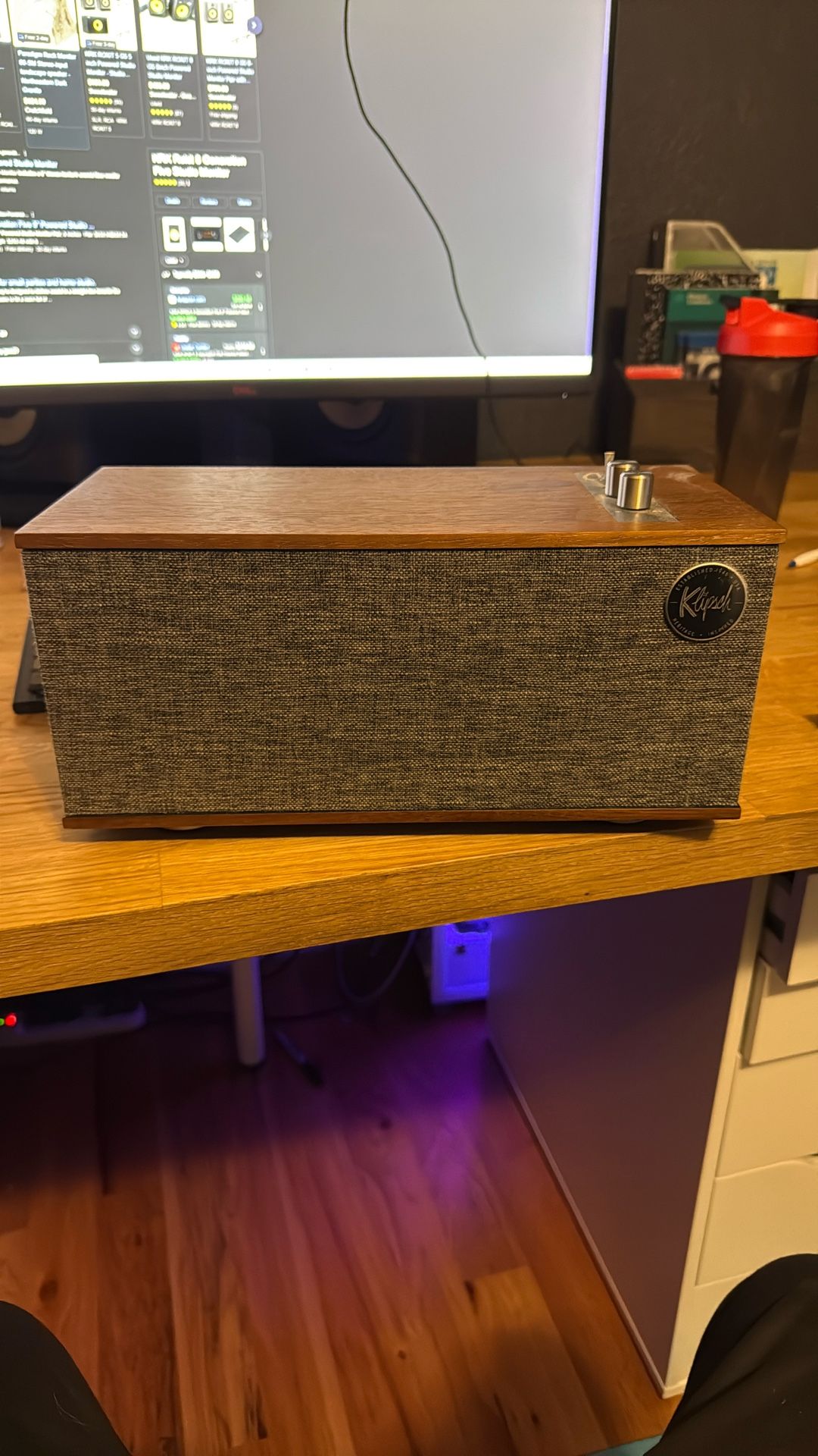 Klipsch vintage bluetooth speaker