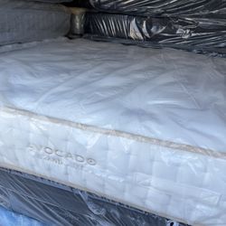 King Size Eastern Euro Avocado Grand Luxe Firm Tight Top Organic Latex Mattress Bed Serta Sealy Green Mattress Kluft Aireloom Hotel Collection Purple 