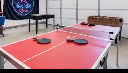 Ping Pong Table Tennis Table With Ball And Rackets