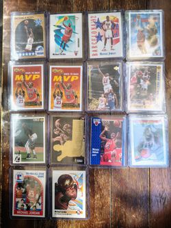 Michael Jordan Basketball Cards (21 pieces)