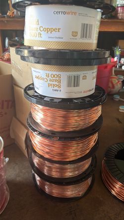 #6&8 Bare copper