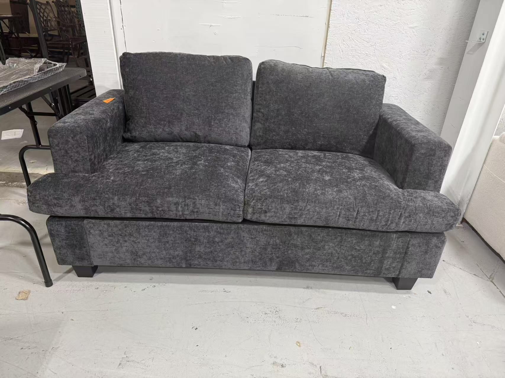 New 70in Extra Soft Chenille Cloud Couch Comfy 2-Seat Upholstered Small Loveseat Sofa