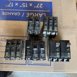 Electrical Breakers - Square D And Siemens - $25 For All