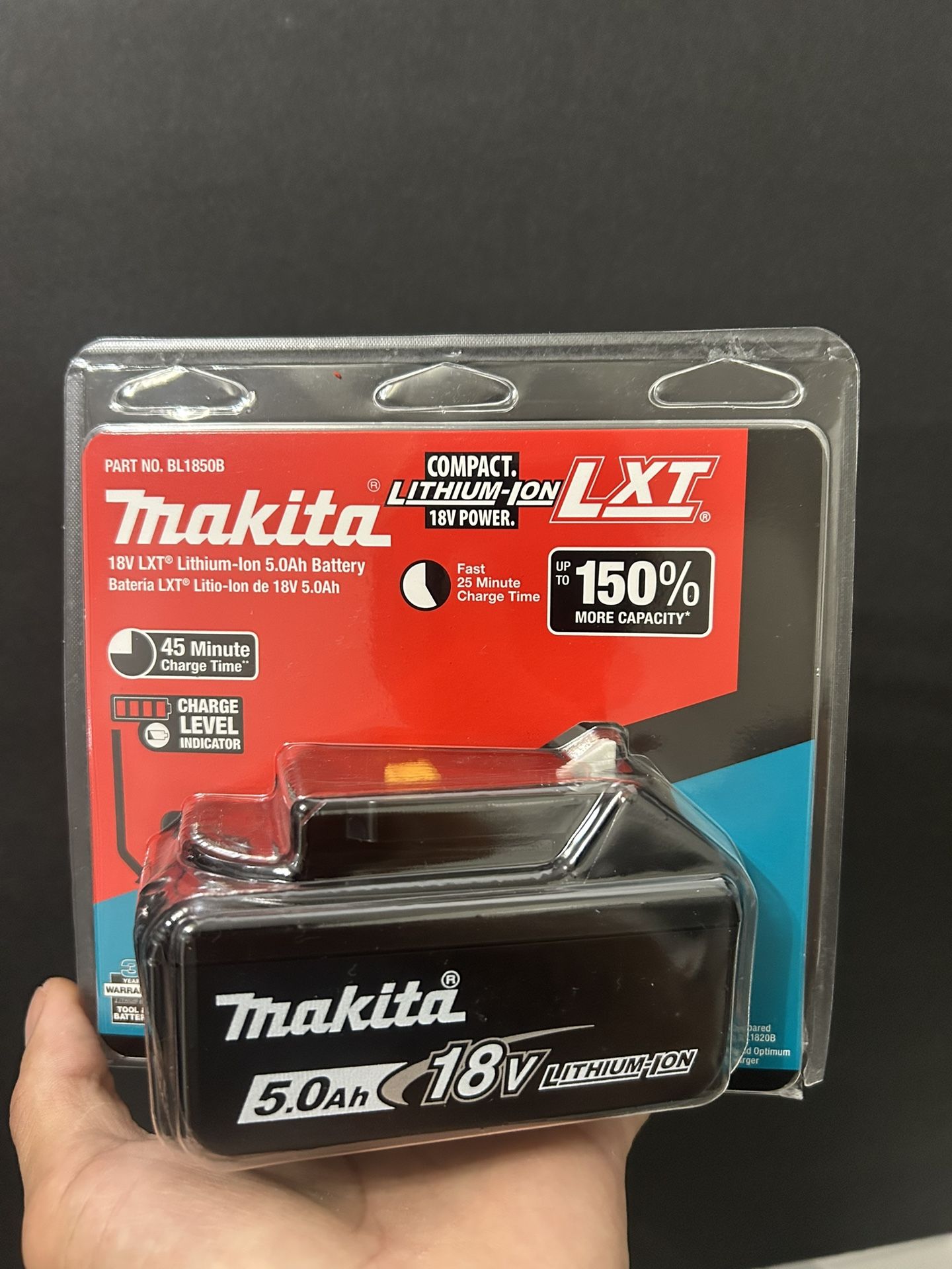 Brand New 5.0 18v Battery 