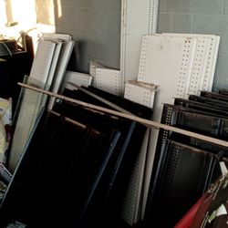 Gondola Shelving Assemblies Four Wall Assemblies Freestanding Etc Back To Back Two Different $1,200 Units Make Offer
