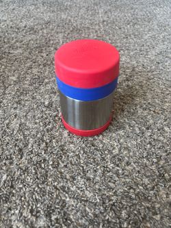 Thermos with spoon