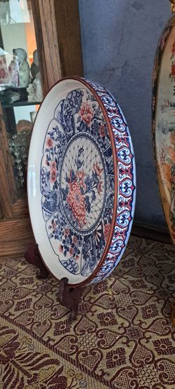 Vintage Japanese porcelain platter