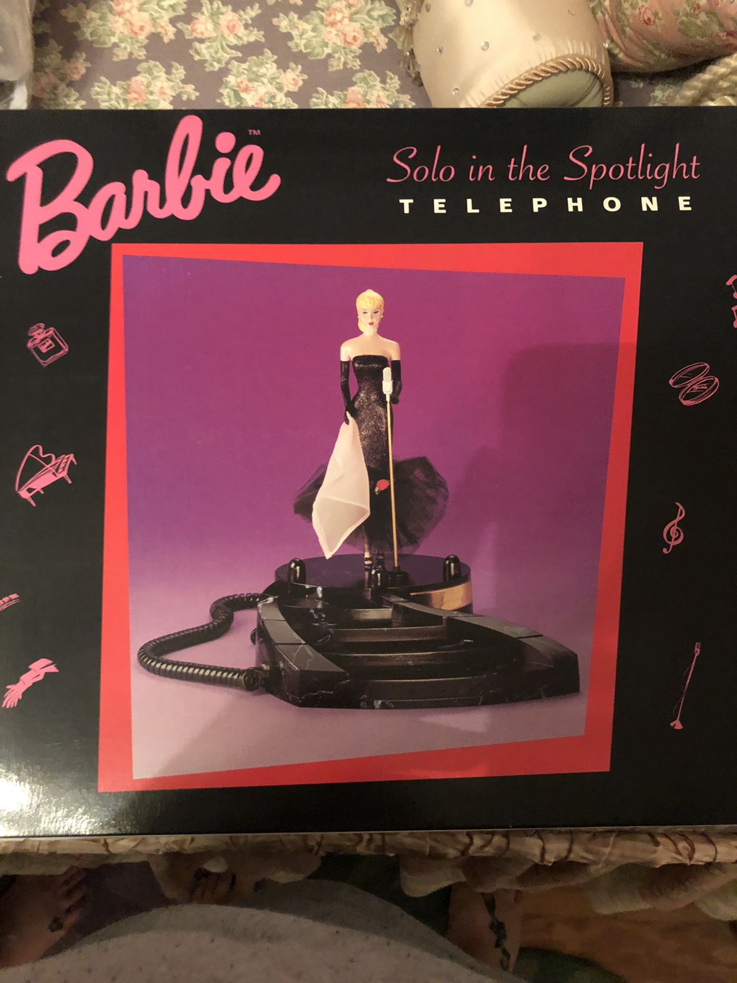 Barbie Telephone Collectors Item In Excellent Condition