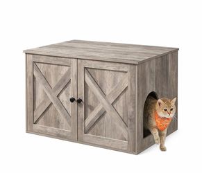 Feandrea Cat Litter Box Enclosure