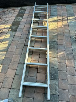 KELLER  16 ft aluminum extension ladder