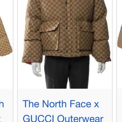 The North Face X Gucci Men Jacket