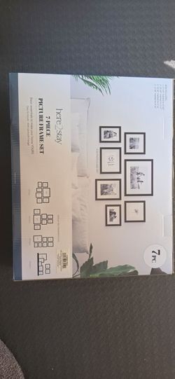 Here2Stay 7-Piece Picture Frame Set