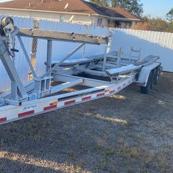Trailer para catamaran de 29 Pies