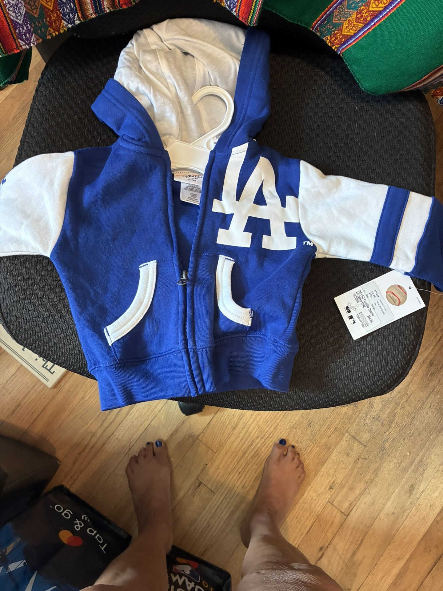 Dodgers Infant Hoodie Sweatshirt