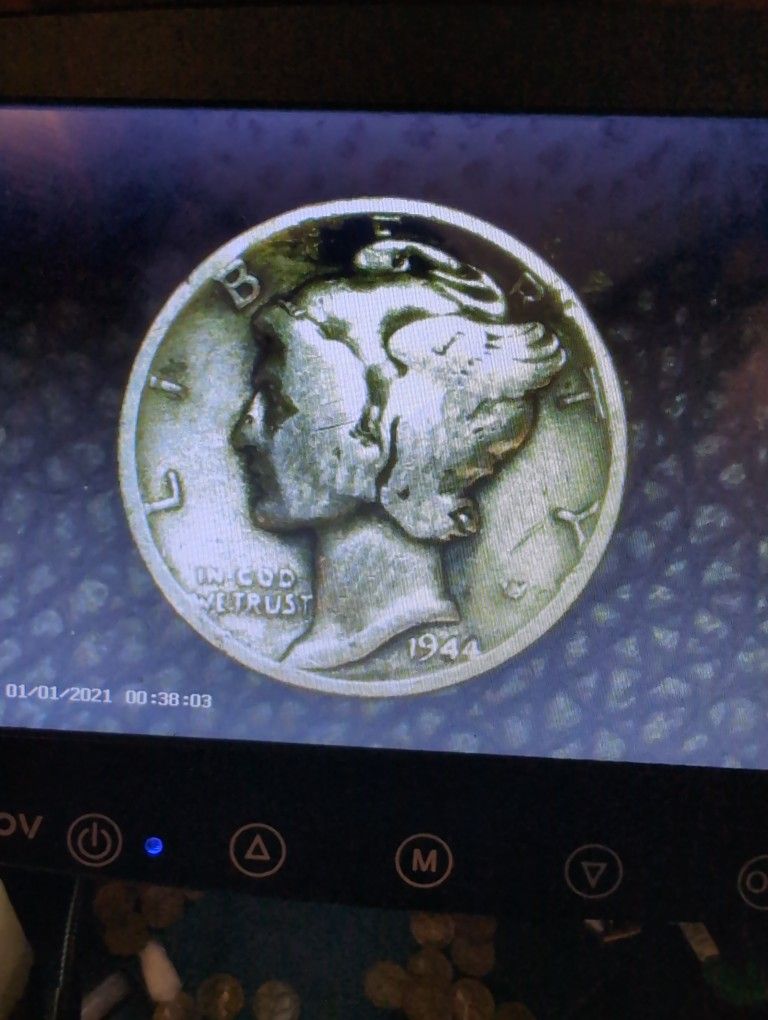 1944 D Mercury Dime