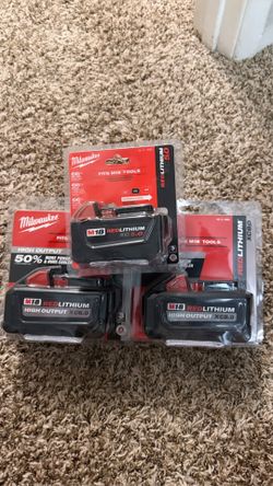 Milwaukee batteries