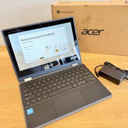 ChromeBook Foldable Laptop Touch Screen Acer New in Box ✅Intel Core Processor/8GB RAM⚡️ 10 in stock✔️Finance Available💲1 Year Warranty
