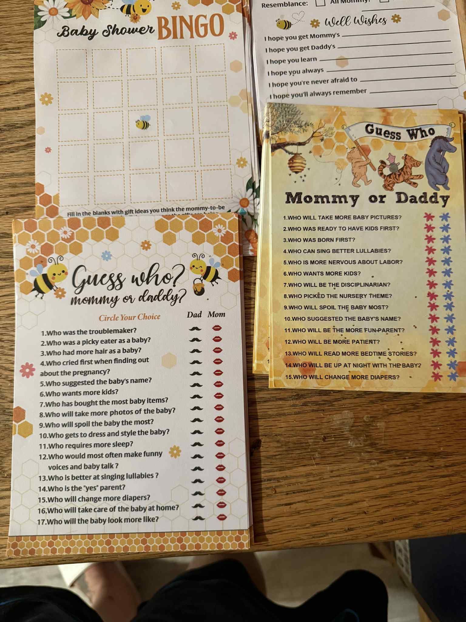 Winnie The Pooh Baby Shower Games