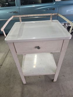 Vintage dentist table