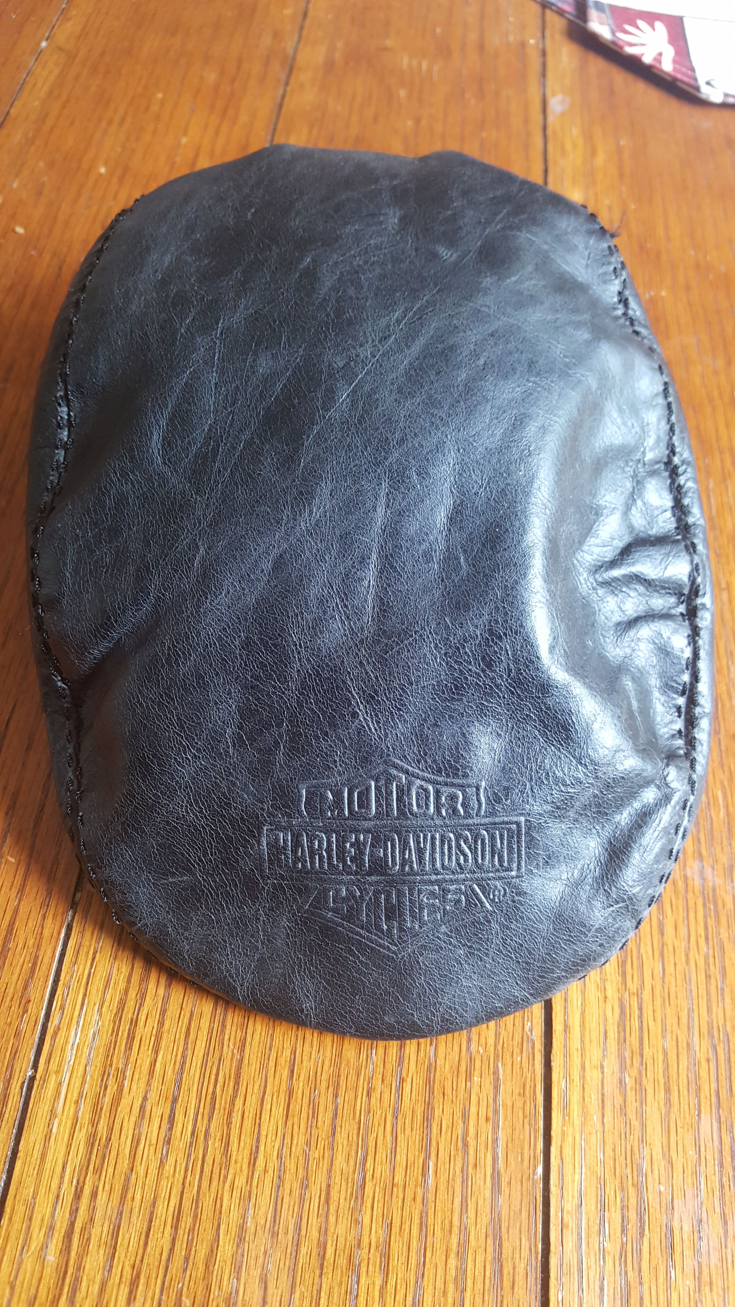 Harley Davidson Leather Hat size Small