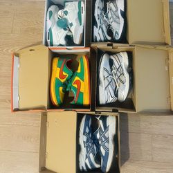 Jordan’s , ASICS , Nikes  
