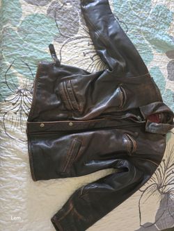 Genuine Structure Leather Jacket