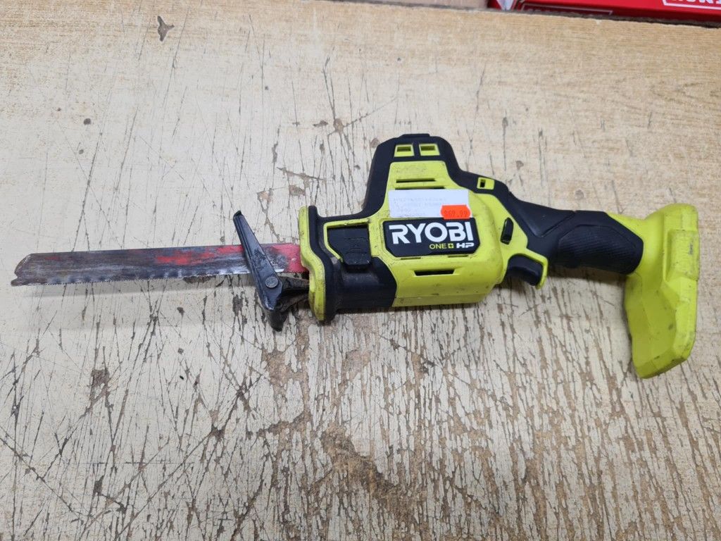 Ryobi 18V ONE+ HP Compact Brushless One-Handed Reciprocating Saw (Model:PSBRS01)
