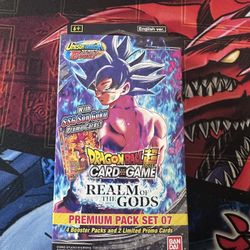 Dragon Ball Super Premium Pack Realm Of The Gods Sealed