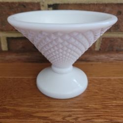 Westmoreland (Marked) Diamond Point Compote/Candy Dish