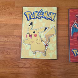 Pokémon 3-D Wood Wall Art