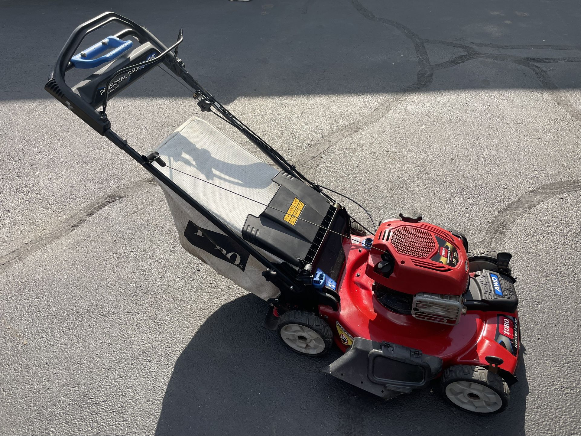 Toro 7.25hp AWD Self Propelled Lawn Mower (3 In 1)