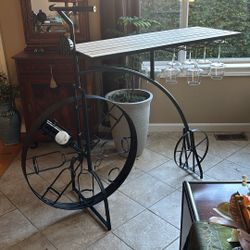 Bicycle Wine 🍷 Bar And Bottle Holder