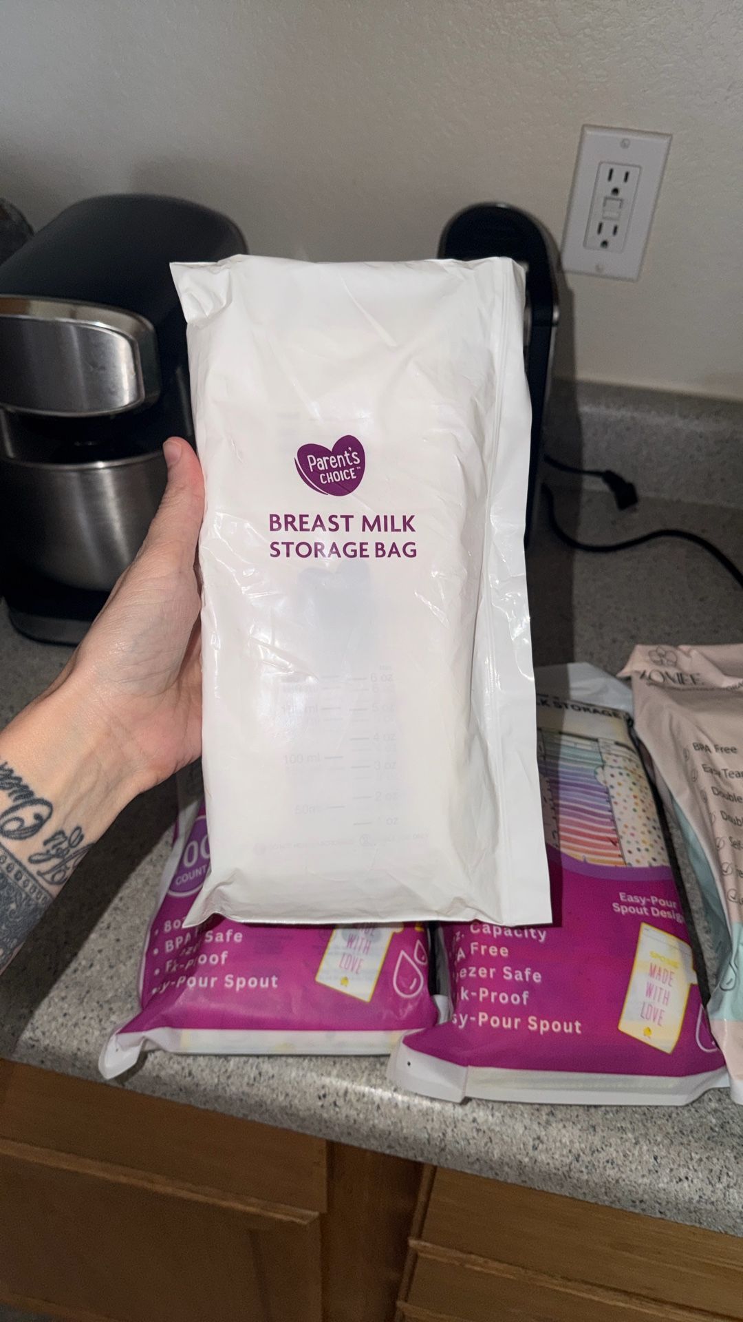 Breast Milk Storage Bags