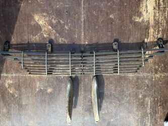 1965 Ford Thunderbird Front Grille Pair and Bumper Guards OEM LH RH C5SB-8150