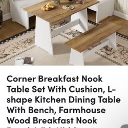 Cute Wayfair Breakfast Nook Dinette Set