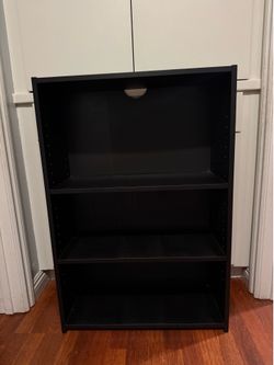 Black shelf
