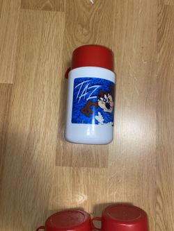 Vtg Taz Thermos Cup 