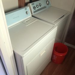 Washer and dryer
