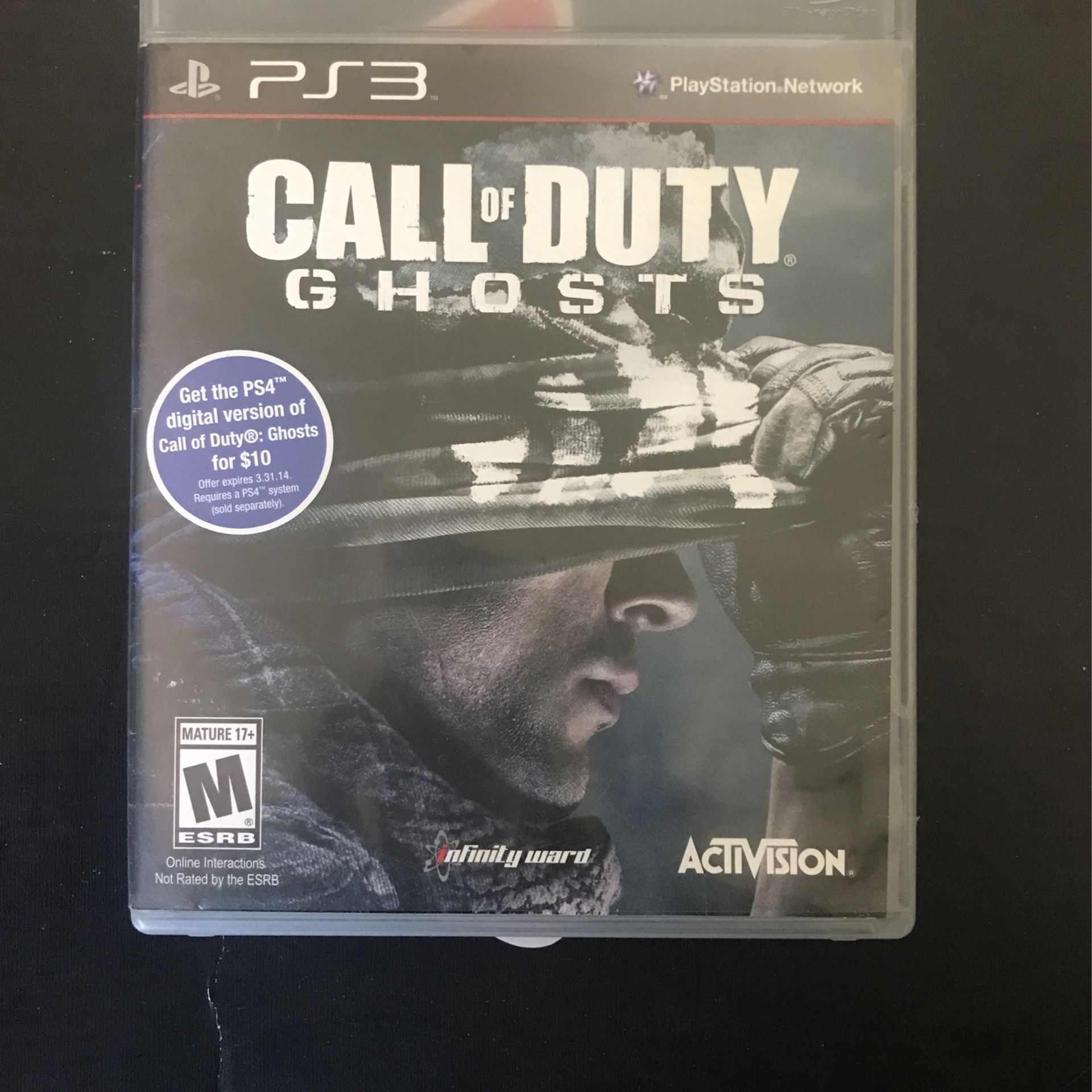 Call Of Duty Ghosts PS3