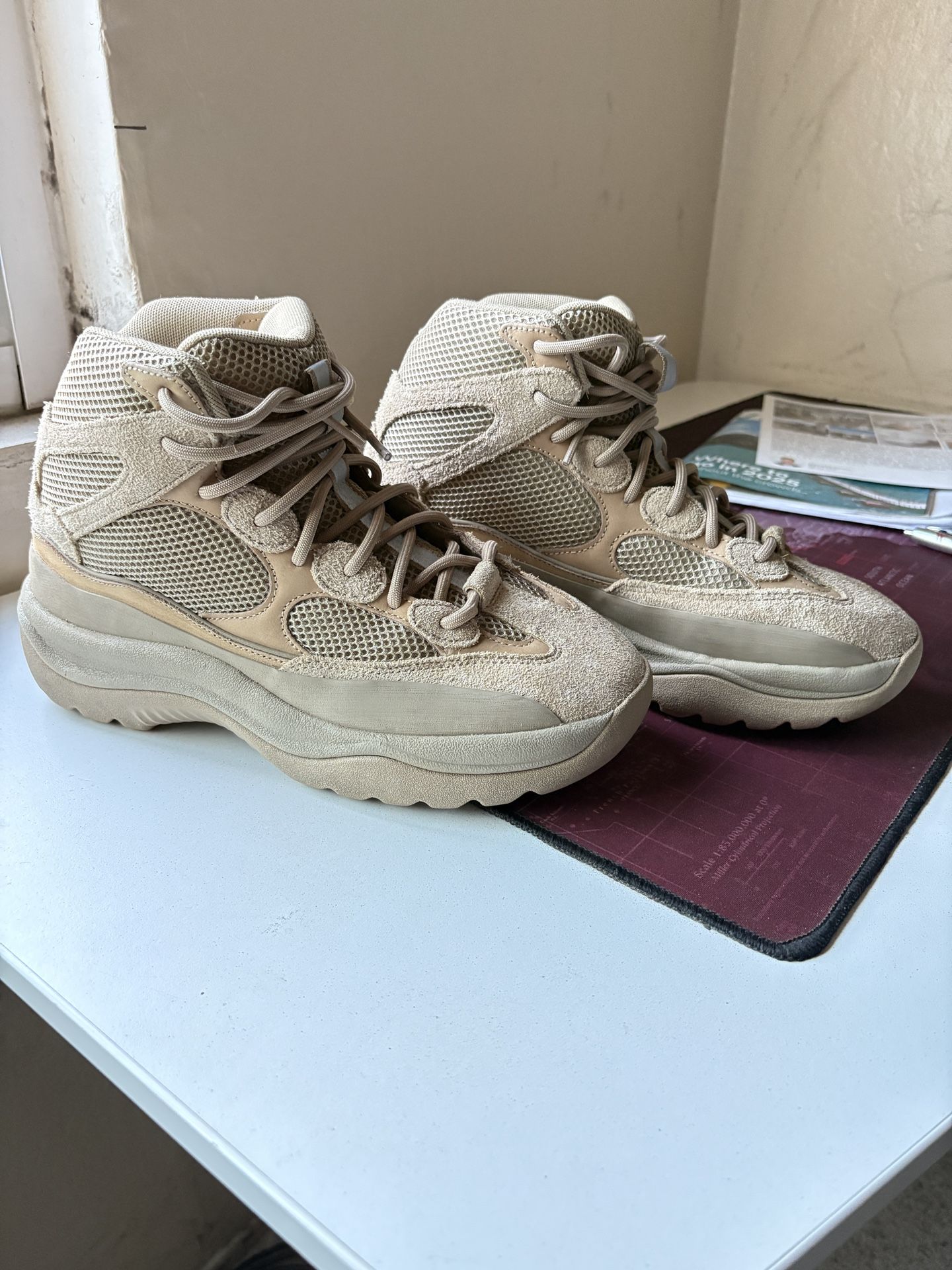 Yeezy Desert Boot “Rock” Size 10