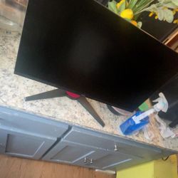 ONN 24” 165Hz Gaming Monitor (Black/Red) – Perfect Condition