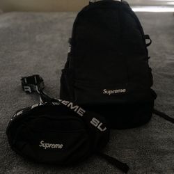 Supreme Backpack & Waist Bag